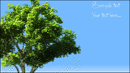 Trees vector material -2