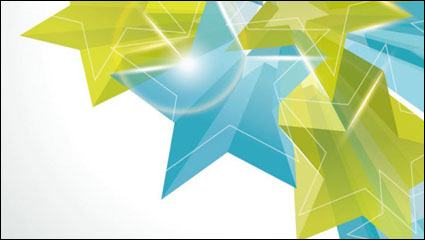 The brilliant dynamic pentagram 01 - vector material