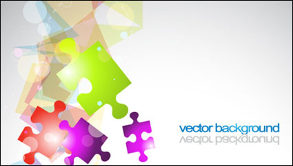 Fashion puzzle 04 - vector material