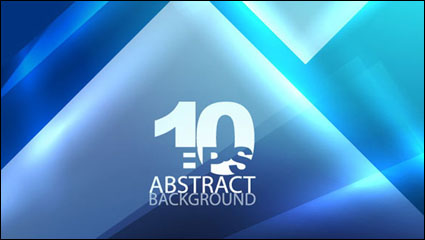 Blue dynamic technology background 01 - vector material