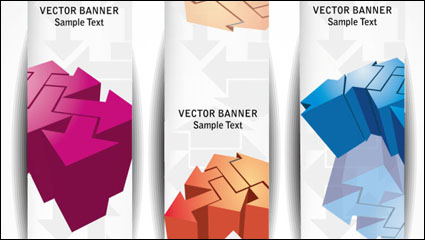 Gorgeous long bar background 04 - vector material