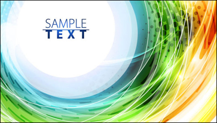 The brilliant dynamic background 01 - vector material