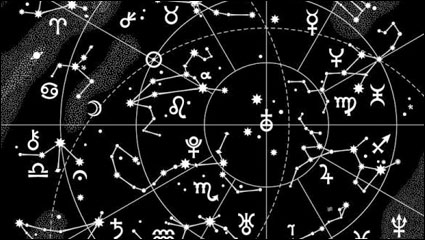 Cartoon 12 constellation pattern 06 - vector material