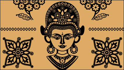 Egypt totem grain case 03 - vector material