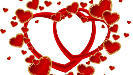 Heart to Heart - vector material