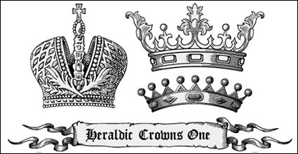 European royal element vector