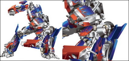 Transformers Optimus Prime Vector