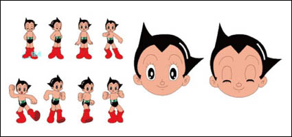 Astro Boy Vector material