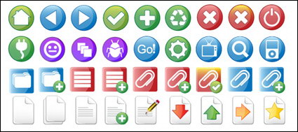 Kameo commonly used web design icons