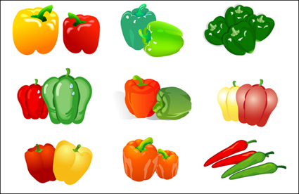 Vegetable Vector - Pepper