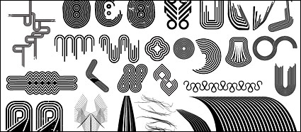 Go Media produced vector material - a combination of lines