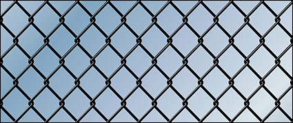Vector material barbed wire
