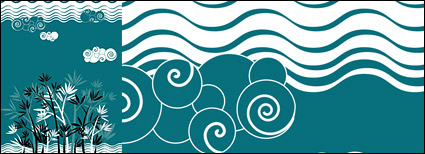 Landscape Pictures vector material