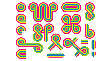 Color sleek design lines