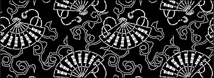 Vector traditional tiled background material-41