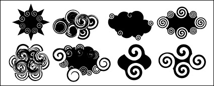 Abstract moire a vector material