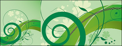 Simple green pattern