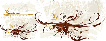 Fashion pattern element vector material-1